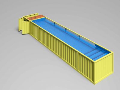 集装箱泳池外贸款
